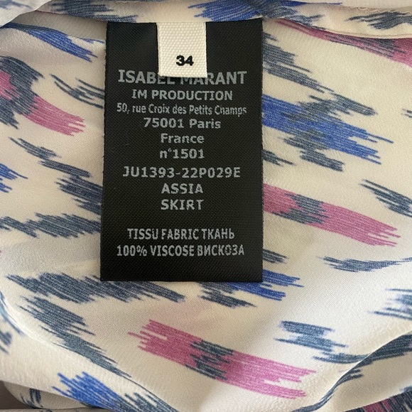 Isabel Marant Assia Flared Mini Skirt NWT - Picture 6 of 9